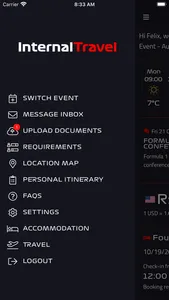 Internal Travel screenshot 1