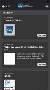 Obec Novosad screenshot 1