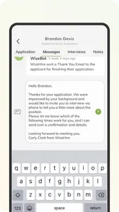 WizeHire screenshot 1