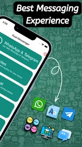 Dual Messenger for Web WA & TG screenshot 2