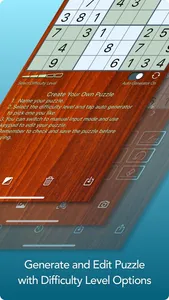 SudokuWare-Create your Sudoku screenshot 6