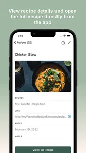 Parsley: Recipe Manager screenshot 2