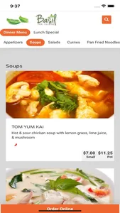 Basil Thai Cuisine HB screenshot 4