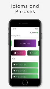 Idioms and Phrases : Learn screenshot 1