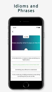Idioms and Phrases : Learn screenshot 5