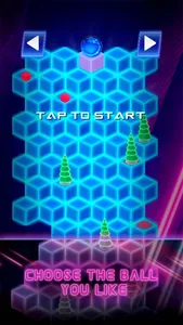 Ball Runner: Neon Jump screenshot 0