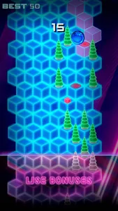 Ball Runner: Neon Jump screenshot 2