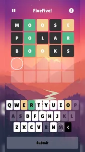 FiveFive! - Word Guessing Game screenshot 0