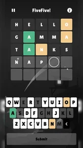 FiveFive! - Word Guessing Game screenshot 2