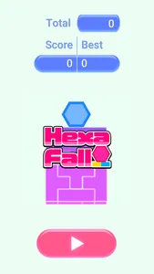 Hexa Fall DX screenshot 1