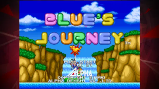 BLUE'S JOURNEY ACA NEOGEO screenshot 0