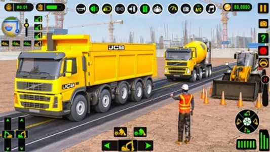 Real Excavator Construction 3D screenshot 1