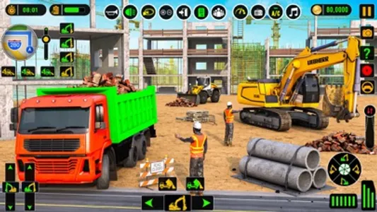 Real Excavator Construction 3D screenshot 4