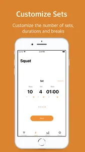 Squatstar: squat counter screenshot 1