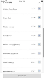 Indian Cuisine, London screenshot 2