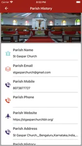 St.Gaspar's Church - KRJP screenshot 2