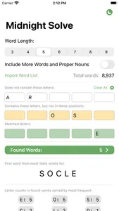 Midnight Solve screenshot 1