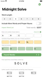 Midnight Solve screenshot 2