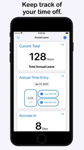 My Time Off Tracker screenshot 0