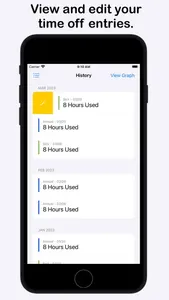 My Time Off Tracker screenshot 4