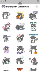 Pup Support Stickers screenshot 0