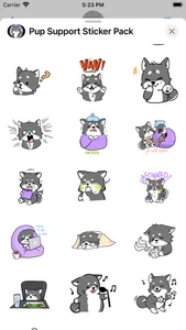 Pup Support Stickers screenshot 1