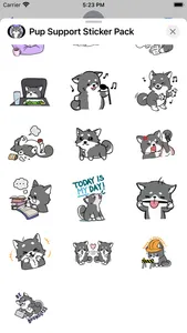 Pup Support Stickers screenshot 2