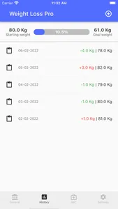 Weight Loss Tracker Pro screenshot 3