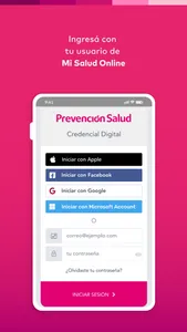 Mi Credencial Prevención Salud screenshot 0