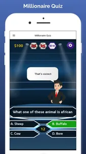 Millionaire Quiz: Tv Game 2023 screenshot 1