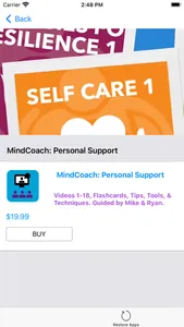 MindCoach: Personal Support screenshot 1