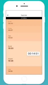 Islamic Prayer Times App screenshot 0