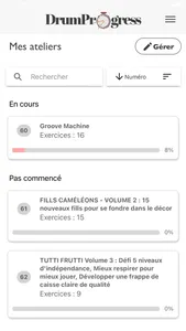 DrumProgress screenshot 0