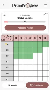 DrumProgress screenshot 2
