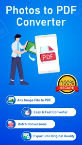 Photo to PDF Converter & Maker screenshot 0