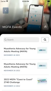 MGFA MyMG Mobile App screenshot 0