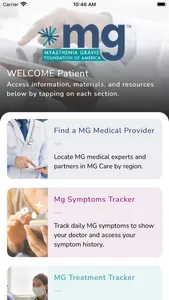 MGFA MyMG Mobile App screenshot 1