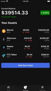 notJust Crypto Tracker screenshot 2