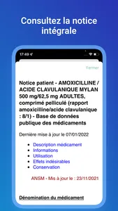 Notices de Médicaments screenshot 4