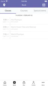 Peak Physique Hot Yoga screenshot 1