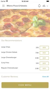 Milano Pizza and Kebabs screenshot 1