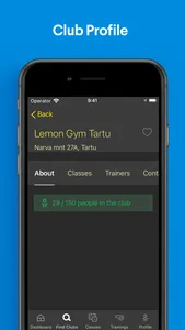 Lemon gym Lithuania screenshot 1