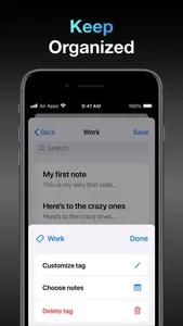 Notes Air - Simple Notes screenshot 4