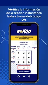 Verificación Triple Gordo screenshot 2