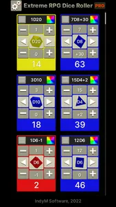 Extreme RPG Dice Roller screenshot 5