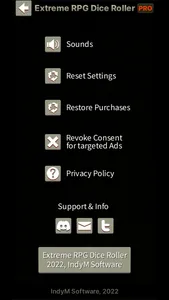 Extreme RPG Dice Roller screenshot 9