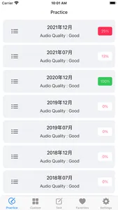 JLPT N1 Listening Practice PRO screenshot 0