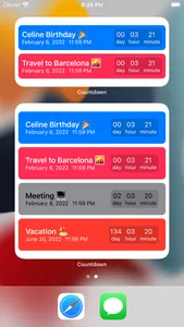 Countdown Widget Timer Pro ◎ screenshot 1