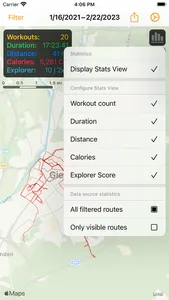 Workout Map screenshot 1