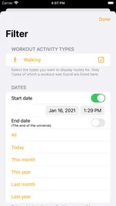 Workout Map screenshot 3